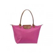 Sac Longchamp Logo soldes pas chers Shop Online Le Pliage Petit Rose